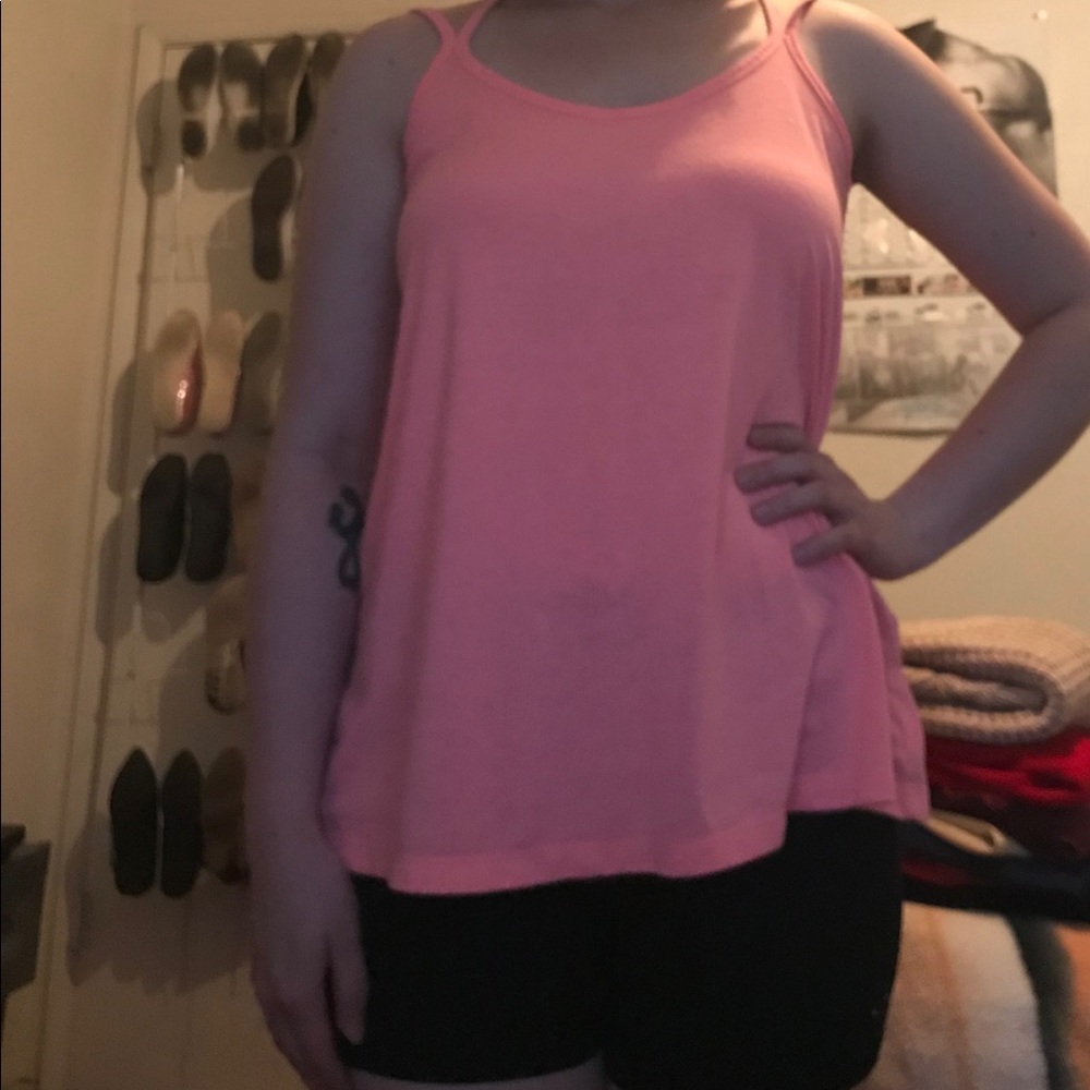Cross back tank